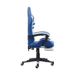 Нов моден дизајн Најдобар евтин канцелариски потпирачки стол за игри со потпирач за нозе