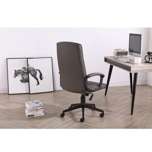 Wholesale PU Leather Mid Back Task Swivel Executive Modern Office Chair