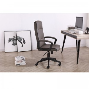 Cadeira de oficina executiva xiratoria de coiro PU a prezos competitivos