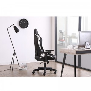 ທີ່ດີທີ່ສຸດ Ergonomic PC Leather Gaming Chair ສະຫນັບສະຫນູນກັບຄືນໄປບ່ອນ