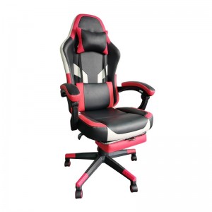 High Back Lumbar Support Revolving Swivel Ergonomic Computer Leather PU Gaming Chair Factory