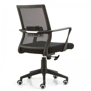 China High Quality Mid Back Black Swivel Office Chair
