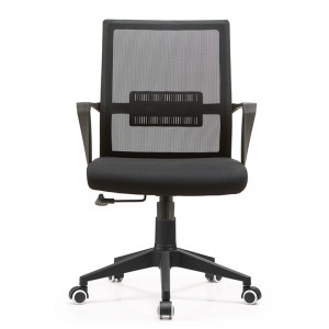 China High Quality Mid Back Black Swivel Office Chair