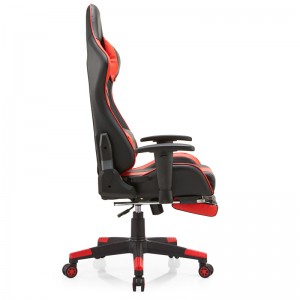 Visokokvalitetna ergonomska ergonomska stolica s naslonom za igranje s visokim naslonom s naslonom za noge
