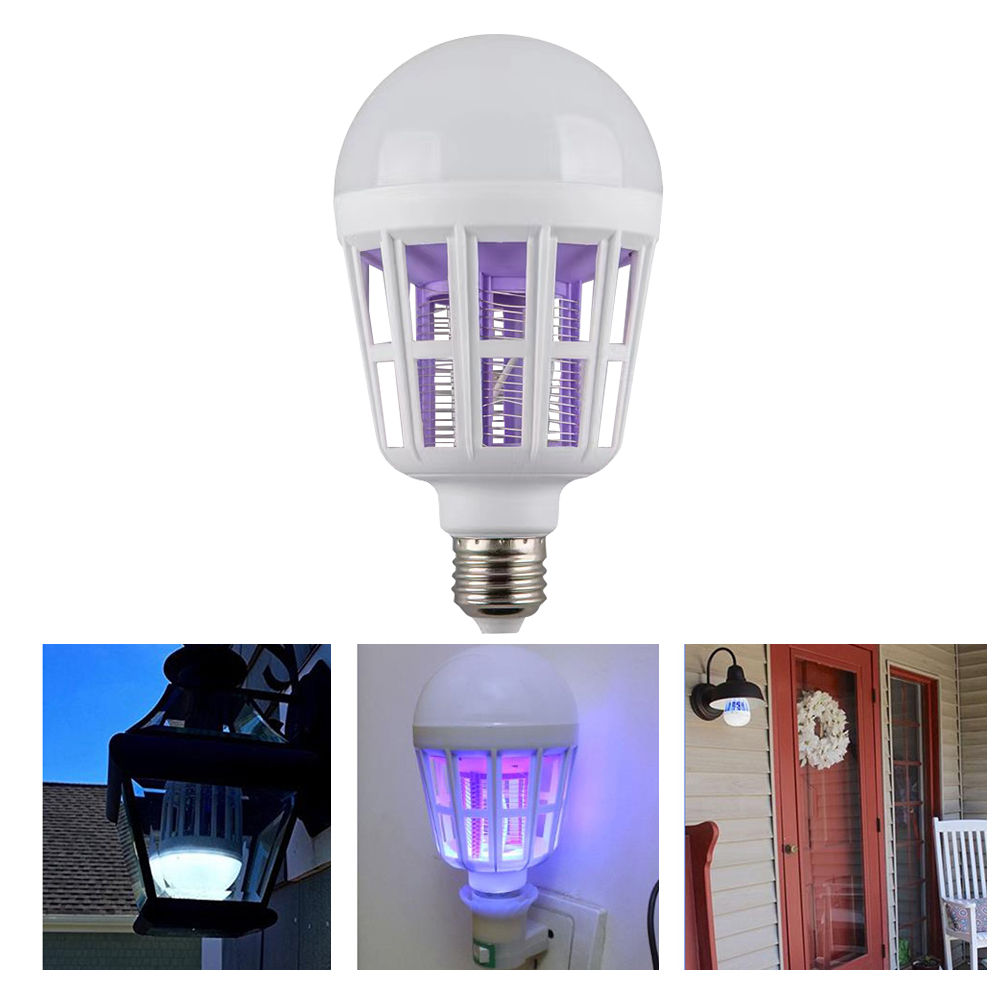 ʻO Bug Zapper Bulb, 2 in 1 Mosquitoes Killer Lamp Led Electronic Insect & Fly Killer Featured Image