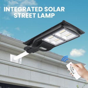 Commercial Waterproof IP65 Aluminum Smd 60w 120w 180w Integrated Outdoor All In One Led Solar Street Light