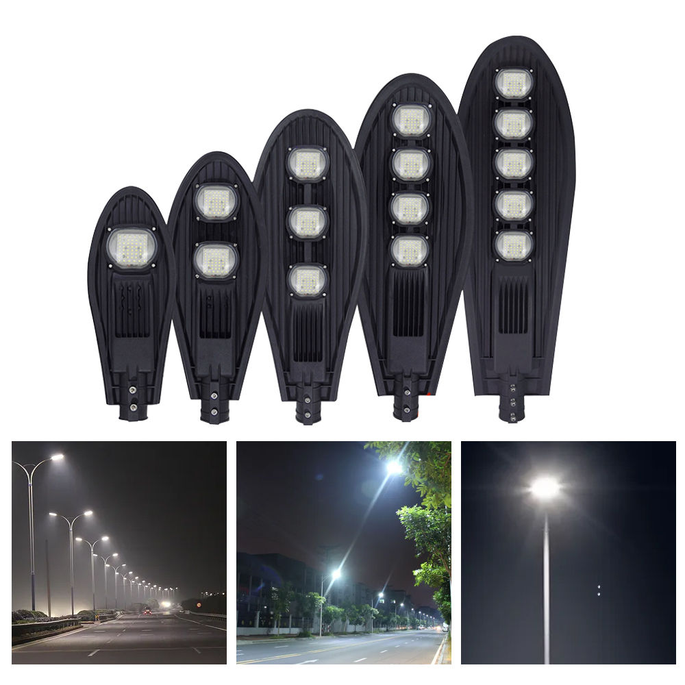 Tshwj Xeeb Kub Muag Waterproof Aluminium Street Lights Cobra 100W Txoj Kev Teeb LED Teeb Fixtures Featured duab