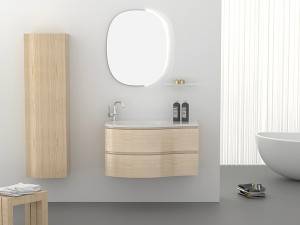 China wholesale Corner Bathroom Sink Vanity Units Quotes - modern popular design bathroom cabinet with side vanity-1511090 – Kazhongao