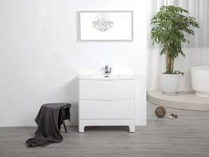 China wholesale Led Bedside Cabinet Factories -
 New arrival noval design Blum brand bathroom vanity – Kazhongao