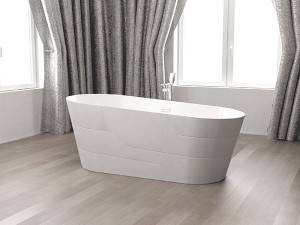 China wholesale Standing Bathtub Pricelist -
 Hot selling Stone bathtub Solid surface freestanding bathutb Resin PMMA bath tub – Kazhongao