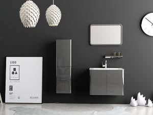 China wholesale 84 Bathroom Vanity Pricelist - Turkey style wall hanging cabinet fashionable design – Kazhongao