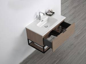 Discount Price Small Bathroom Vanity With Sink -
 Wall mounted 304 stainless steel melamine bathroom furniture-1921080 – Kazhongao