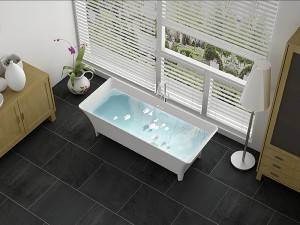 China wholesale Mat Color Bathtub Quotes -
 Solid surface bathtub Freestanding Artifical marble bathtub – Kazhongao