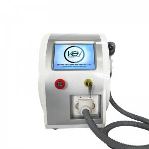 2021 Portable q-switch nd yag laser beauty device for tattoo removal and carbon peeling