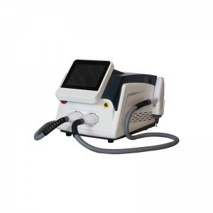 Portable 755+808+1064nm diode laser+IPL hair removal +YAG tattoo removal