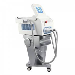 2021 Portable Double Handles SHR IPL Hair Remove Machine with Factory Price