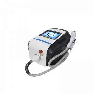 High Power ND YAG Laser Removal Tattoo Machine with Double Rods
