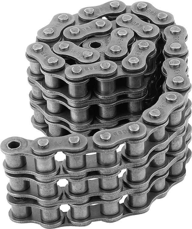 Roller chain wear and elongation