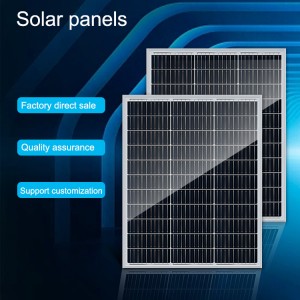 Módulo fotovoltaico de alta eficiência OEM 80W painel solar