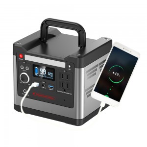 FP-C320 Power Bank Portable Battery Pack 320w 96000 mah Ac Outlet 110v Portable Power Station Terbaik kanggo Camping