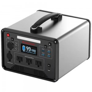 FP-B1000 Home Outdoor Camping Commercial Power Bank 1000w Solar Generator Portable Power Station For Propane Sehatsetsi