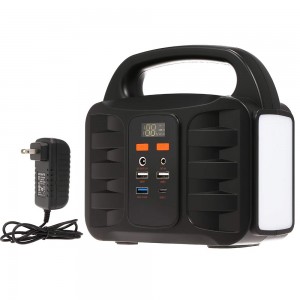 FP-D100 Portable Power Generator 100W 200W 300W 500W 2000W Solar Rechargeable Station Para sa Outdoor Emergency Power Supply