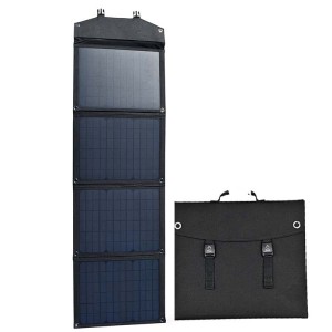 80W ta 'barra tas-silikonju monokristallin li jintrewa panel solari flighpower SPF-80