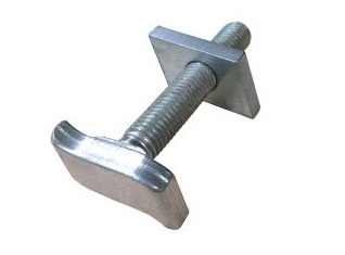 Factory made hot-sale Flat Head Carriage Bolt Stainless Steel - stainless steel T head bolt – Krui Hardware Product Co., Ltd.,