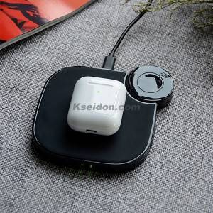 Multi-function wireless charger QX970F 2-in-1 10W Kseidon
