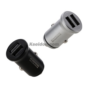 Alloy Series car charger 4.8A RCC222 Silver