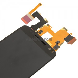 LCD with touch screen for Motorola X3 style Black