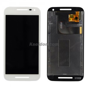 LCD with touch screen for Motorola G3 White