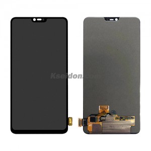 LCD Complete with frame For OPPO R15 Brand New Black Kseidon