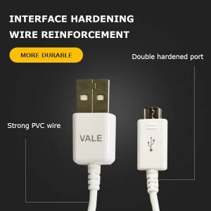 Vale-U02 Micro USB Charging Cable for phone Kseidon
