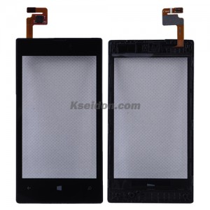Touch display with frame for Nokia Lumia 520