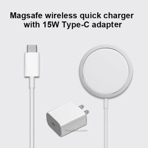 Fast Charger 15W Magsafe for iPhone 12 Magnetic Wireless Charger Kseidon