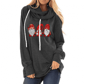 pullover hoodie crop top hoodie hoodies ለሴቶች የገና ኮፍያ ለሴቶች ነጭ ሁዲ ፋሽን ቶፕስ የጅምላ መንገድ ልብስ ሹራብ ሁዲ ፖሊስተር የጥጥ ቀለም ብሎክ ሆዲ የሴቶች ኮፍያ