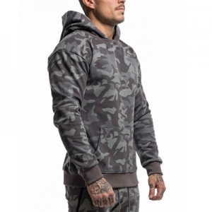 Camouflage Hættetrøjer Mænd 2020 New Fashion Sweatshirt Mand Camo Hoody Hip Efterår Vinter Militær Hættetrøje Herretøj US/EUR Str.