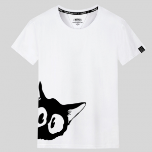 Camiseta com impressão de alta qualidade de elastano camiseta masculina roupas rápidas academia esportiva camiseta de algodão camiseta personalizada