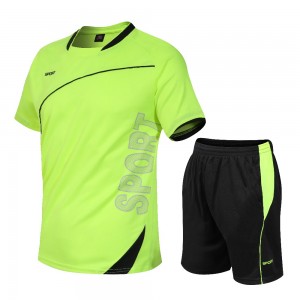 Summer Sport Suits Men Leisure Spandex Gym Workout Clothes Uniforms Mens Lisutu tsa Koetliso
