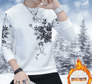 beyaz sweatshirt erkek baskılı sweatshirt %80 pamuk %20 sweatshirt polar erkek kapüşonlu sweatshirt uzun kollu kazak polar kazak