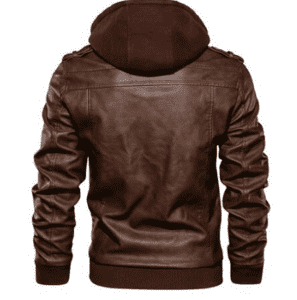 Nova jaqueta masculina de couro para motociclista gola de pele destacável de couro falso jaquetas de motociclismo casacos casuais jaqueta PU Chaqueta Moto Hombre