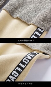 Kina fabrik mode streetwear, brugerdefineret hættetrøje, hættetrøjer sweatshirts, oversized hættetrøje
