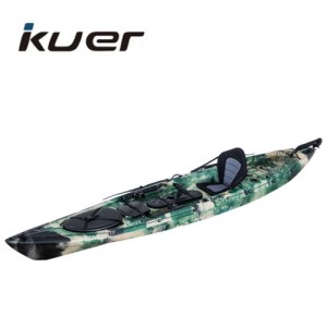 14ft Fishing Kayak Boat ocean pedal board sit on top adult LLDPE  angler plastic kayak