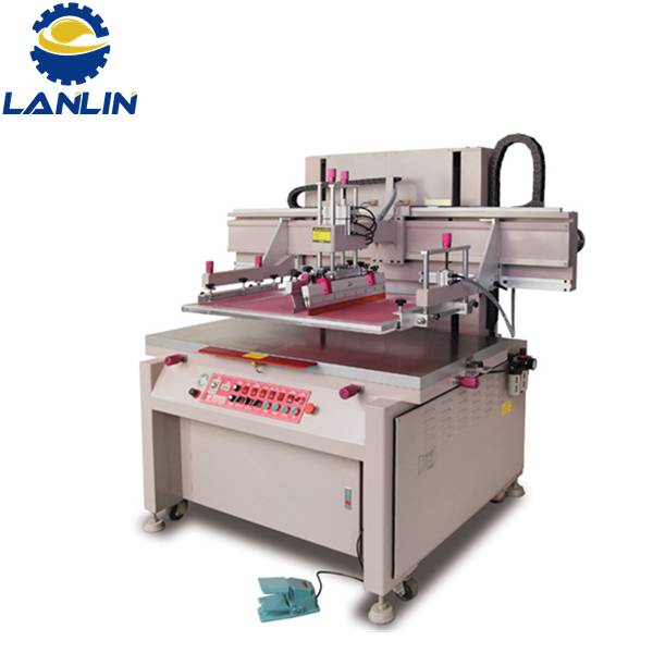New Fashion Design for Machine de sérigrafía automática de botella/contenedor -
 Motor driven Flat Bed Screen Printing Machines – Lanlin Printech