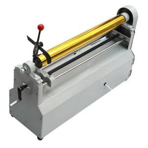 OEM Supply Silk Screen Printing Machinery For Bottles -
 Electric Hot Stamping Foil Aluminum Foil Roll Slitter Cutting Machine – Lanlin Printech