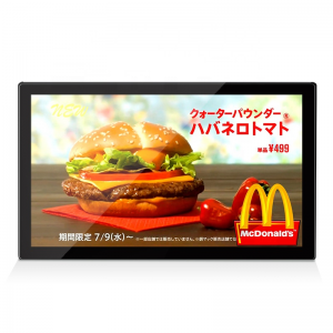 32,43,49,55 inch aan de muur gemonteerd touchscreen android video reclame speler open frame display monitor
