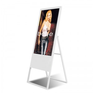 49 inch Android OS / Windows OS Digital Signage Advertising Player Digitale poster Draagbaar LCD-scherm