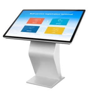 Interactieve touchscreen-kiosk