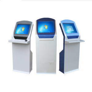 17″ 19″ intelligenter Warteschlangenverwaltungssystem-Kiosk Touch Queuing Thermal Ticket Dispenser Kiosk